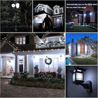 Radar Motion Sensor LED Light Bulbs, 32W Daylight White 6000K 4000LM (300W Equivalent) Auto Motion Detector Activated Dusk to Dawn Light for Stairway, Hallway, Porch, Garage, Driveway, Patio, 2 Pack