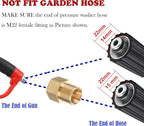 Tool Daily Pressure Washer Gun with Replacement Wand Extension, 30 Degree Curved Rod, 5 Nozzle Tips, 4000 PSI
