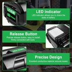 8000mAh Replacement Battery for Ryobi 40V Battery OP4015 OP4050A OP4040 OP4050 OP40201 Compatible with Ryobi 40V Cordless Power Tools (2pack)