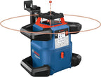 BOSCH GRL4000-80CHVK-S REVOLVE 18V Connected Self-Leveling Horizontal/Vertical Rotary Laser Kit, Includes Tripod, Grade Rod, Receiver, Battery Adapter, 4 D Batteries, Carrying Case, & Accessories