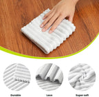 Kitchen Dish Cloths,Super Absorbent Coral Velvet Dish Towels,Quick Drying Kitchen Towels No Lint Dish Rags,Reusable Household Microfiber Cleaning Cloth,12X12 inches(12 Pack,Light Grey Streak)