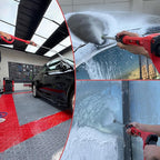 Tool Daily Pressure Washer Gun with Replacement Wand Extension, 30 Degree Curved Rod, 5 Nozzle Tips, 4000 PSI