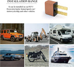 7.5A, Automotive Circuit Breaker, Plug in Mounting, ATC Blade Type Terminal Connection (2 pcs)