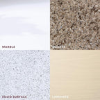 HOPE'S Perfect Countertop Cleaner and Polish 22-Ounce, Streak-Free Multi-Surface Cleaning Spray, Safe on Stone, Laminate, CORIAN, Granite, Quartz, Marble, Pack of 6