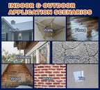 Waterproof Adhesive 35oz, Transparent Waterproof Sealant Coating, Anti-Leaking Sealants Agent - Sealant Repair Leak Agent for Roofs, Bathroom, Walls, Kitchen, Garden, Indoor & Outdoor