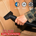 Shop-Vac 20V Wet/Dry Cordless Vacuum, 5 Gallon, 4.7 Peak HP, 10kPa Strong Suction & Blower, Portable Shop Vacuum, 4.0A Battery Powered Shop Vac for Car, Home and Garage