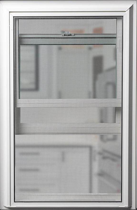 Fully Assembled Replacement Window Screen, Custom Size Full Window Screen (FS1) with No Hardware for Versatile Installation. Lightweight, Durable, and Proven to Last!