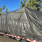 ATERET Rubber Bungee Cords with Hooks I 21 Inch, 32" Max Stretch I Heavy-Duty Black Tie Down Straps for Outdoor, Tarp Covers, Canvas Canopies, Motorcycle, and Cargo, Pack of 25