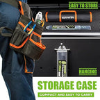 9.5-Inch Wood Pruning Reciprocating Saw Blade Set with Storage Box, 6-Piece Pruner Saw Blades with 5 TPI CR-V Steel for Tree Trimming Wood Cutting