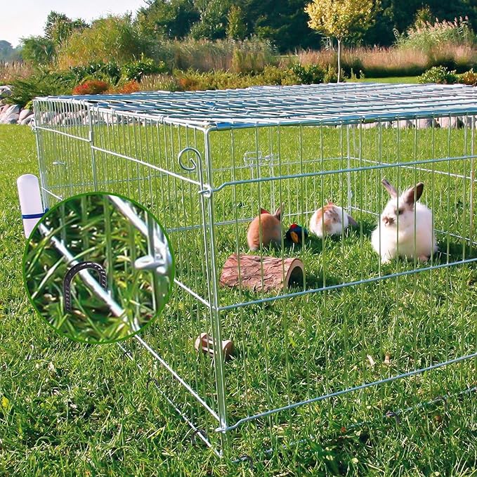 AAGUT 16 Inches 24 Pack Rebar Staks J Hook 3/8” Ground Stakes Heavy Duty with Chisel Point End for Camping Tent, Chain Link Fence, Outdoor Decorations, Inflatables, Black Coated