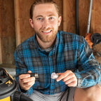 Outdoor Extension Cord Waterproof (10 ft) 12 Gauge Heavy Duty Extension Cord - Lighted Outdoor Extension Cords - Watts Wire - 10' Grounded - extensiones electricas