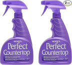 HOPE'S Perfect Countertop Cleaner and Polish 22-Ounce, Streak-Free Multi-Surface Cleaning Spray, Safe on Stone, Laminate, CORIAN, Granite, Quartz, Marble, Pack of 2