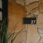 post & porch The OG Mailbox | Wall Mounted Mailbox | Black/Brown/White/Grey, 1 Size, Weatherproof Mail Box for Outside | Customizable (Gray)