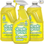 Simple Green All Purpose Cleaner Spray and Refill, Green, 3 Piece Set, 1 Count (Lemon)