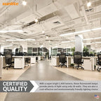 Sunlite F28T8/SP841 4 Foot T8 Linear Fluorescent Lamp, 28 Watts, 2400 Lumens, 4100k Cool White, Medium G13 Bi-Pin Base, High Performance Straight Tube, 30 Pack