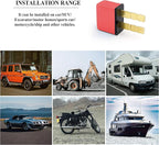 Photo-TOP 10A, Automotive Circuit Breaker, Plug in Mounting, ATC Blade Type Terminal Connection (2 pcs)