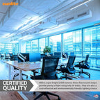 Sunlite F28T8/SP850 4 Foot T8 Linear Fluorescent Lamp, 28 Watts, 2400 Lumens, 5000K Daylight, Medium G13 Bi-Pin Base, High Performance Straight Tube, 30 Pack