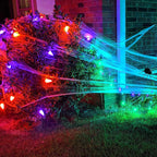 Wintergreen Lighting OptiCore C9 LED Christmas Light Bulbs - Replacement LED Christmas Lights Heavy Duty Premium Outdoor Christmas Lights, E17 Base (Box of 25) (Purple Faceted)