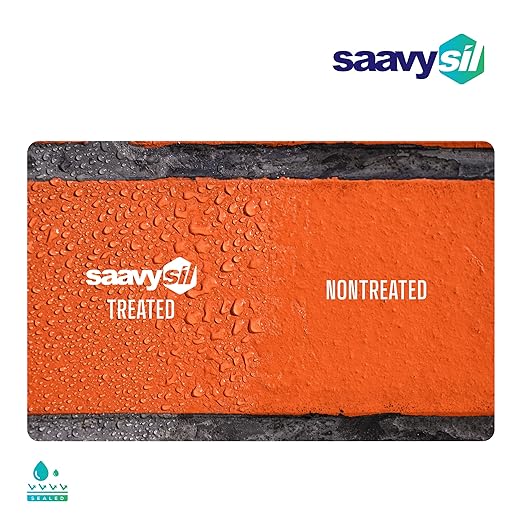 Silane Siloxane Penetrating Concrete Sealer – 1 Gallon Makes 2 Gallons – Eco-Friendly - Water-Based Waterproof Protection for Indoor/Outdoor Concrete, Masonry, Brick, Pavers & Stone – Clear Finish