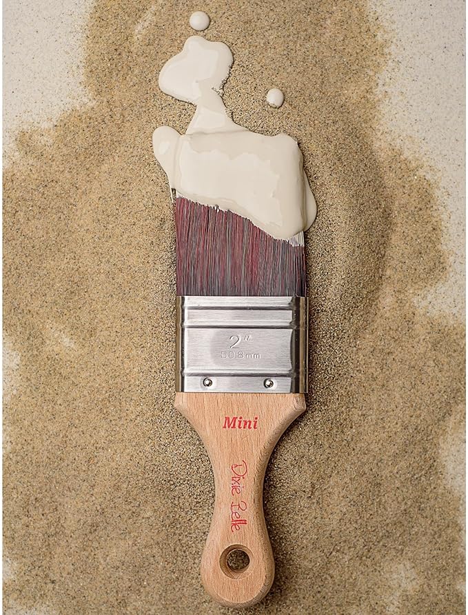 Dixie Belle Paint Company Chalk Finish Furniture Paint - Sand Bar (4oz) - Matte Neutral Tan Chic Chalk Mineral DIY Furniture Paint