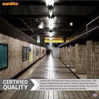 Sunlite 30325 F21T5/841 3 Foot T5 Linear Fluorescent Lamp, 21 Watts, 1900 Lumens, 4100K Cool White, Miniature G5 Bi-Pin Base, ROHS Compliant, High Performance Straight Tube, 40 Pack