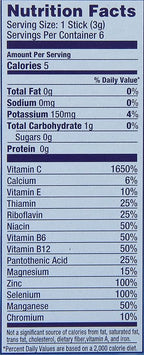 Super C Vitamin & Mineral Drink Mix, Orange, 6 CT Singles To Go, Pack Of 12 (72 Total Packets)