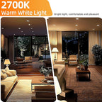 Halogen Flood Light 120V 90W, Dimmable PAR38 90W Light Bulbs for Indoor and Outdoor, E26 Medium Base, Warm White, High Output Reflector Flood Lights, 4Pack