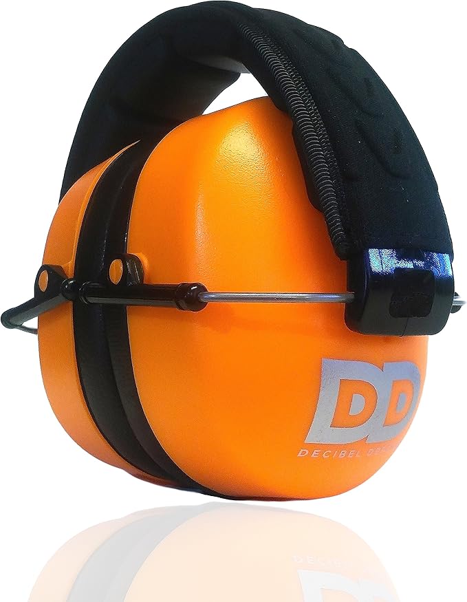 DECIBEL DEFENSE Professional Safety Ear Muffs 37dB NRR - The HIGHEST Rated & MOST COMFORTABLE Ear Protection For Shooting & Industrial Use - THE BEST HEARING PROTECTION GUARANTEED