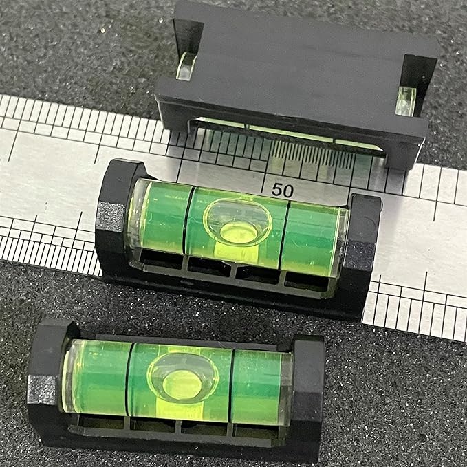 2Pcs Magnetic Bubble Level Measuring Layout Tools Levels with Magnetic Base Bubble Spirit Level
