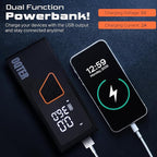 Tire Inflator Portable Air Compressor, 150PSI Portable Tire Inflator For Car, Air Pump for Car Tires with Tire Pressure Gauge Tools, 6000mAh Smart Pump Tire Inflator for Car, Motorcycle & Bike Pump