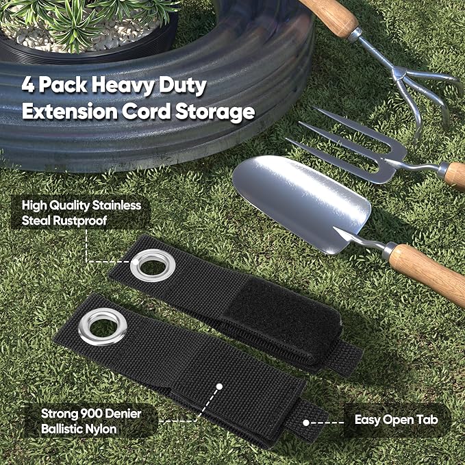 Garden Tool Organizer Wall Mount, 96 inches Tool Storage Rack with Adjustable Hooks, 600lbs Adjustable Heavy Duty Metal Hooks, Yard Shed Rack Holder System Hanging Rake Broom Mop Snowboard, Men Gift