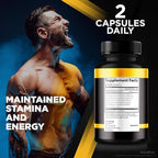 (5 Pack) Booster XT for Men, Booster XT Male Enhancing Capsules, Premium Formula to Support Daily Energy & Peak Performance, Multivitamin Pills for Overall Health, BoosterXT Reviews (300 Capsules)