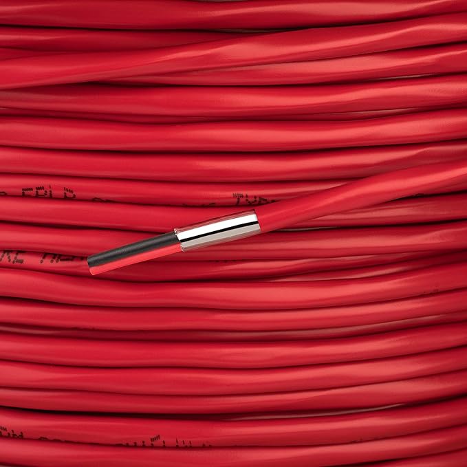 18 AWG 2/C Solid 100% Copper EWCS FPLR Riser Rated Shielded Fire Alarm Cable (UL) Certified - 500 Feet