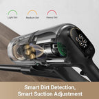 DREAME Z30 Cordless Vacuum Cleaner, Smart Stick Vacuum for Multi-Surface Cleaning, 310AW Suction with Dual Brushes, Pet Deshedding Tool, Long Runtime, Ideal for Hard Floor