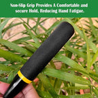 Gardening Tools – 3-in-1 Premium Garden Tool Set,Heavy Duty Pruning Shear, Trowel and Transplanter,Rust-Proof Hand Tool Set, Ideal Gardening Gifts for All (Black)