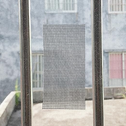 Window Screen Repair Tape,4inX 16.5FT Heavy Duty Screen Repair Kit for Window Screen and Screen Door Tears Holes,Strong Adhesive & Waterproof Window Screen Patch