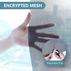 Pet Screen Replacement Door Repair Kit 36''x50' Thicken Charcoal Fiberglass Pet Screen Mesh Scratch- Against for Families with Cat or Dog Suitable for Windows, Doors and Porches