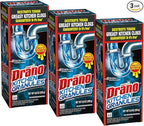 Drano Kitchen Granules Clog Remover, 8.8 oz (Pack of 3)
