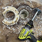 TVIOX PVC Pipe Reamer 7Pcs - PVC Fitting Saver for Removing SCH 40 from Hub, 1/2 In, 3/4 In, 1 In, 1-1/2 In, 2 In, 3 In, 4 In Bit Socket Saver Set for PVC Plumbing Fits 1/2" Variable Speed Power Drill