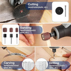 WORKPRO 530-Piece Rotary Tool Accessory Kit, Rotary Tool Bits for Easy Cutting, Grinding, Sanding, Polishing, Cleaning, Drilling, Carving and Engraving