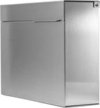 Vsons Modern Design Mailbox, Wall-Mount Mailbox Vsons Design Mitch S (Brushed Stainless Steel)