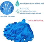 Microfiber Cloth String Mop Head Refill, Loop End Screw On Mop Head Compatible with All Standard US Threading Pole (Acme 3/4 inch Thread) (6)