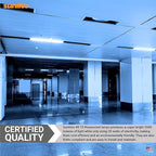 Sunlite 30342 F28T5/850 4 Foot T5 Linear Fluorescent Lamp, 28 Watts, 2500 Lumens, 5000K Daylight, Miniature G5 Bi-Pin Base, ROHS Compliant, High Performance Straight Tube, 40 Pack