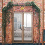 Jetec 10 Pcs House Numbers 3D Door Mailbox Numbers 0-9 Self Adhesive House Door Street Address Stickers for, Apartment, Office, Hotel Room, Mailbox Signs(4 x 2.5 Inches,Gold)