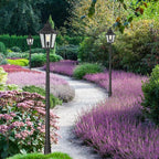 Outdoor Lamp Post Light, Waterproof Outdoor Classic Street Lights with Clear Glass for Backyard, Patio, Garden, Lawn, Pathway, Driveway