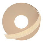 GSCIT Club Maple Edge Banding, 7/8 inch x 10ft Wood Edge Banding Pre-glued Flexible, Veneer Tape Banding for Cabinet Repair Furniture Restoration