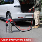 Shop-Vac 6 Gallon 4.0 Peak HP Wet/Dry Vacuum, Wall Mountable Compact Shop Vacuum with 20 ft Extra Long Hose & Accessories - Ideal for Jobsite, Garages, Car & Workshops