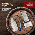 Kegerator Beer Line Cleaning Kit - All Necessary Cleaning Accessories and Powder Cleaning Compound