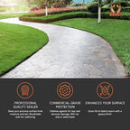 Paver Sealer - 8600 Wet Look (Medium Gloss) - 5 Gallon Covers up to 875-1250 sq ft (2 Coats)| Concrete Sealer Outdoor - Color Enhancing Acrylic Sealant for Stones, Patios, Pavers, Bricks & Driveways