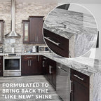 HOPE'S Perfect Countertop Cleaner and Polish 22-Ounce, Streak-Free Multi-Surface Cleaning Spray, Safe on Stone, Laminate, CORIAN, Granite, Quartz, Marble, Pack of 2